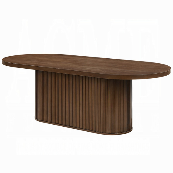 Included Gamarya DN02855 oval table. Choose four matching arched-back or four barrel chairs; exact chair styles are shown separately.
