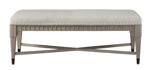 Hidden Valley Gray Driftwood Bed Bench