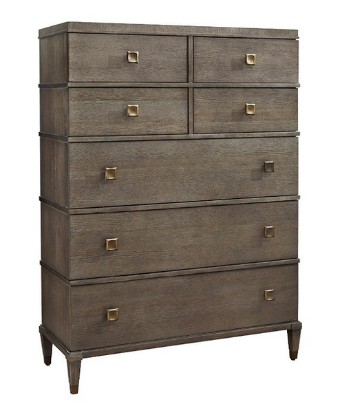 Martens Brown Driftwood Tall Chest of Drawers