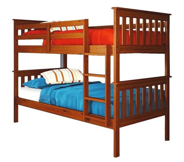 Park City Twin over Twin Bunk Bed Light Espresso