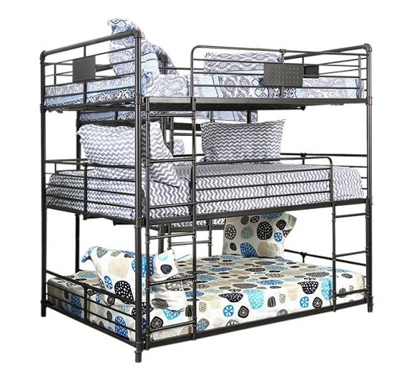 Reston Metal Triple Full Bunk Bed