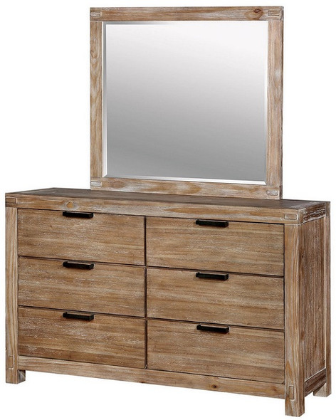 Heights Mirror shown with Optional Dresser
