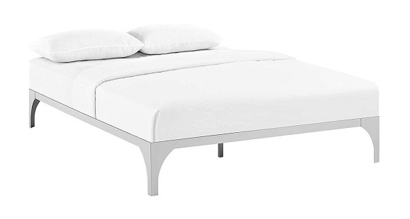 Marcus Silver Queen Size Platform Bed