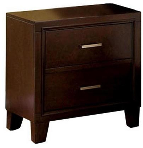 Eastern Nightstand Brown Cherry