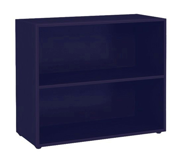 Baldwin Blue 3 Shelf Bookcase