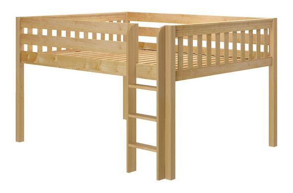 Bennett Natural Low Queen Loft Bed Frame