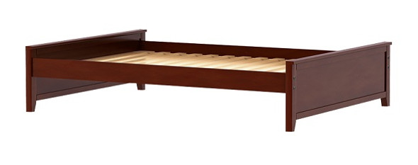 Dawson Chestnut Full Size Platform Bed Frame