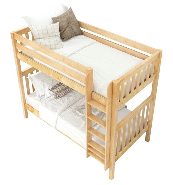 Bennett Natural Twin XL Bunk Beds