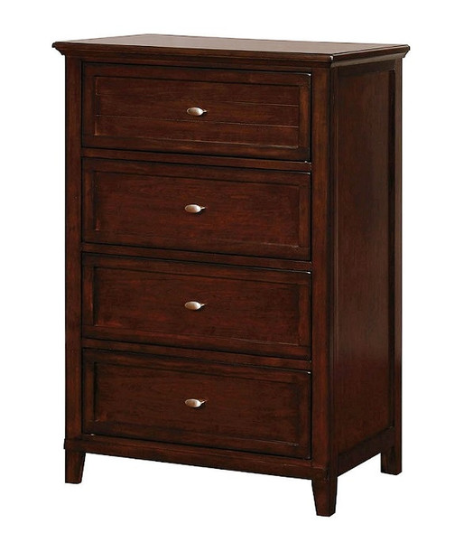 Lawrence Dark Cherry Kids Chest of Drawers