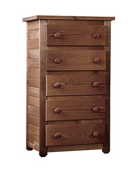 Woodlands Brown Cherry Chest of Drawers