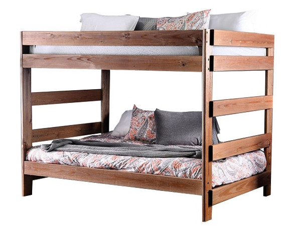 Woodlands Brown Cherry Bunk Beds full size