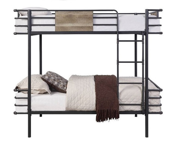 Hurst Metal Twin Bunk Beds Front View