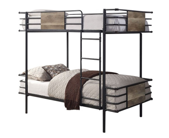 Hurst Metal Twin Bunk Beds