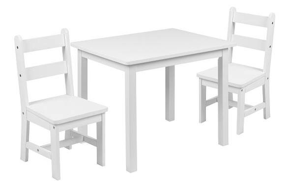Cameron White Kids Tables and Chairs