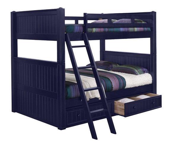 Annapolis Blue Full Size Bunk Beds