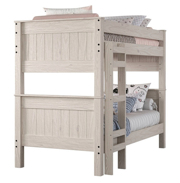 Sea Cliff Antique White Twin XL Bunk Beds