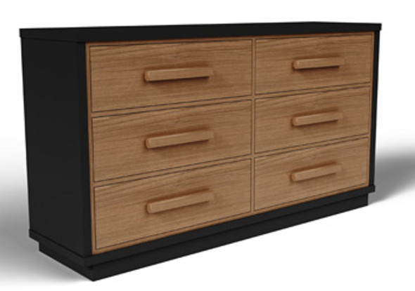 Kozmour Six Drawer Dresser