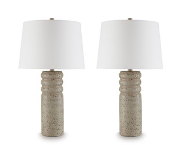 Callbrook - Poly Table Lamp (Set of 2) - Beige