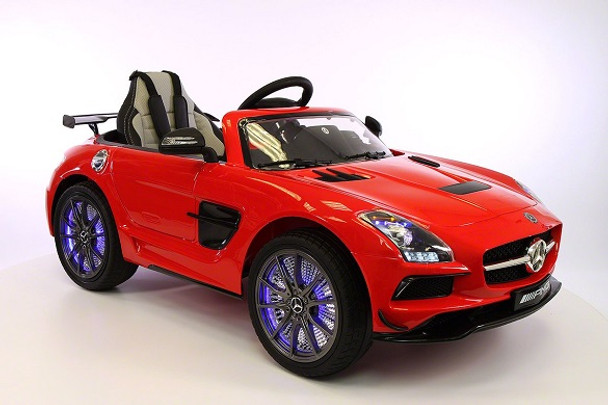 Mercedes SLS Kids Ride-On Electric Car Red