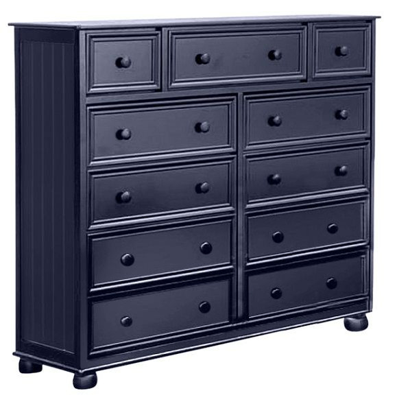 Annapolis Blue 11 Drawer Large Dresser
