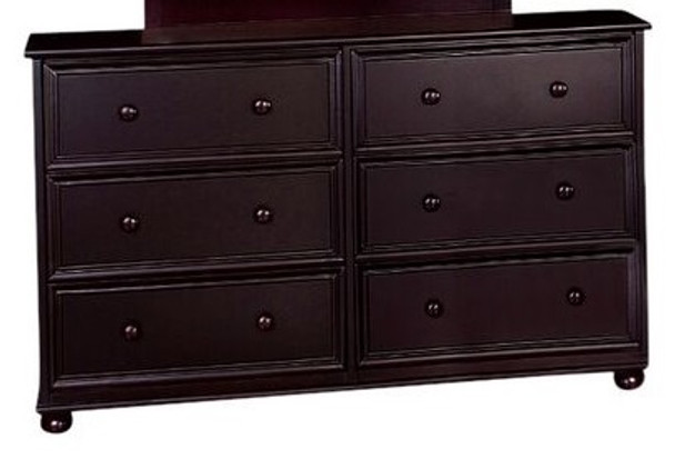 Foster Espresso 6 Drawer Dresser