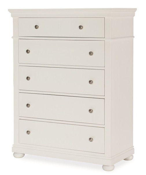 Selena White Chest of Drawers