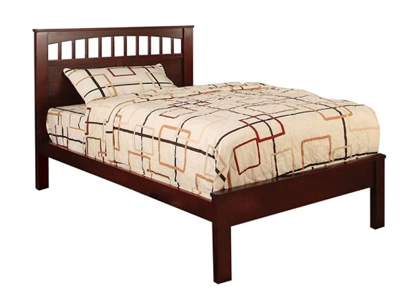 Grier Cherry Twin Size Platform Bed