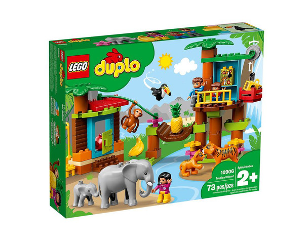 Lego Duplo Tropical Island 10906 front of the box