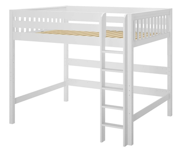 Sheridan White Queen Size Loft Beds for Adults