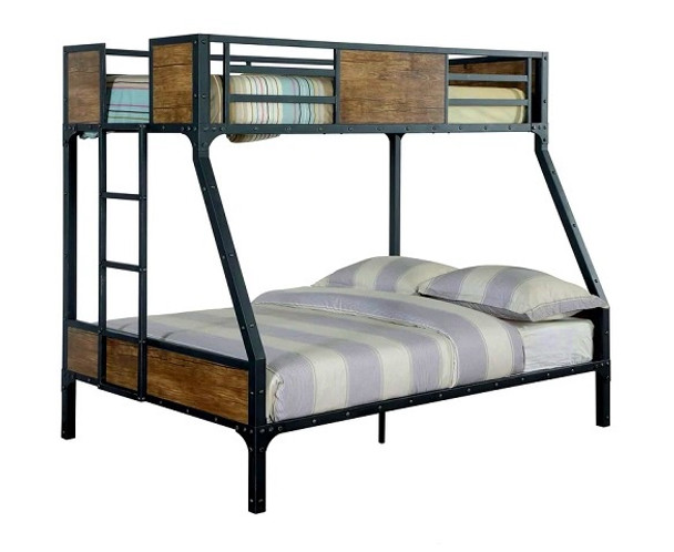 South Bank Twin over Full Metal Bunk Bed