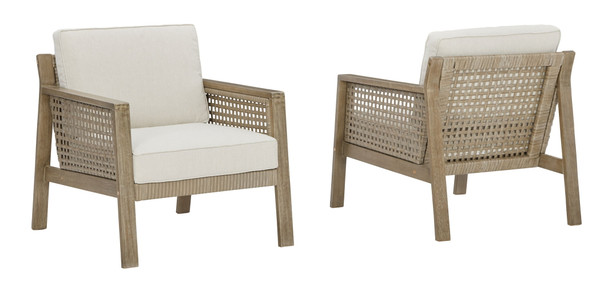Barn Cove - Brown - Lounge Chair W/Cushion (Set of 2)