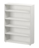 Lingo White 5 Shelf Loft Bookcase