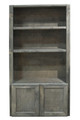 Harley Driftwood Tall Bookcase Front View