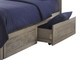 Endicott Rubbed Gray Optional Set of 2 Underbed Storage Drawers