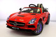 Mercedes SLS Kids Ride-On Electric Car Red