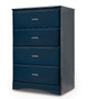 Carter Blue Chest of Drawers