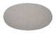 Alvoranda Brushed Gray Oval Dining Table Top View