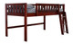 Duncan Brown Cherry Junior Loft Bed left angle view