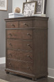 Finn Brown Cherry Chest of Drawers Room