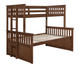 Dennison Queen Twin Bunk Bed only