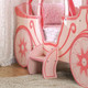 Chantilly Pink Princess Carriage Bed Step Stool Detail