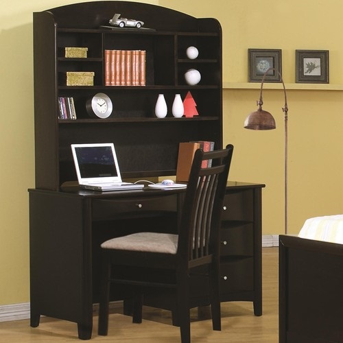 Leon Computer Desk Cappuccino