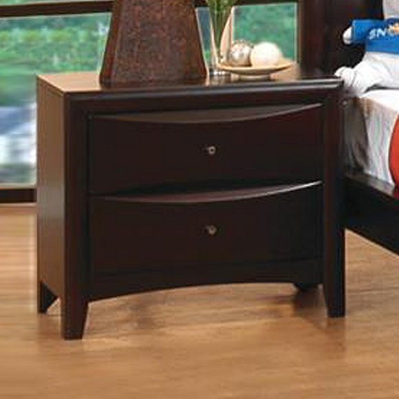 Leon Nightstand Cappuccino