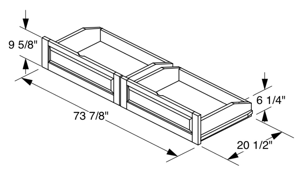 Hollywood White Futon Bunk Bed