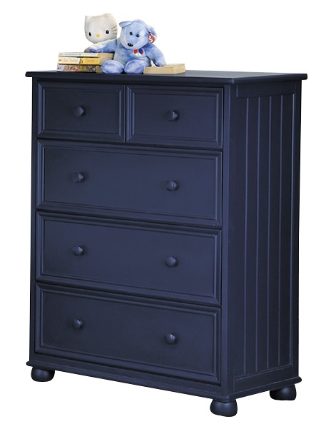 navy blue dresser tall Best Friends Blue Baby Convertible Sleeper