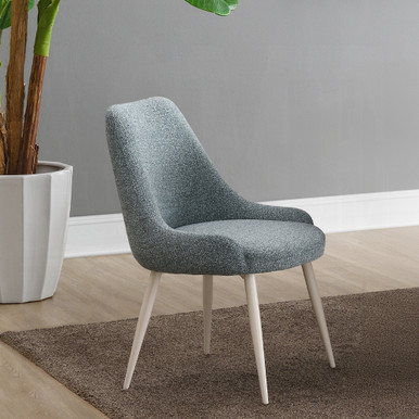 Laela side chairs; four included, chair style shown separately