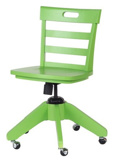 Green kids desk chair clearance