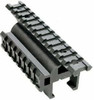 Tactical Dual Weaver Picatinny Rail Claw Mount for Hk, H&k G3, Gsg, G3 & Mp5 Variant