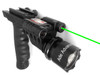 HG03 Rifle Vertical Foregrip Grip + 600 Lumen Flashlight and Green Laser Combo Sight
