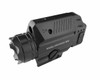 Strobe Green Laser+ 300 Lumen Stobe Flashlight Combo Sight Fits All Full size hand gun, railed sub-compact pistol handgun and rails